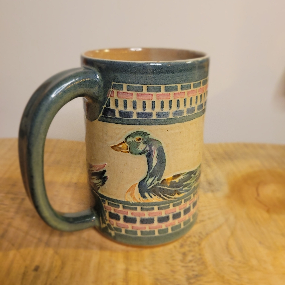 Ceremic Coffee Mug With Duck Design